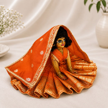 Jogan Meera Pick Any Heavy Banarasi Poshak for Radha Ji
