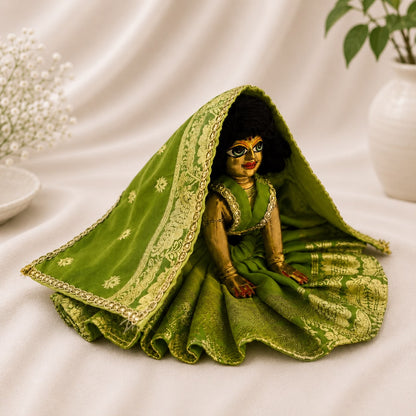 Jogan Meera Pick Any Heavy Banarasi Poshak for Radha Ji
