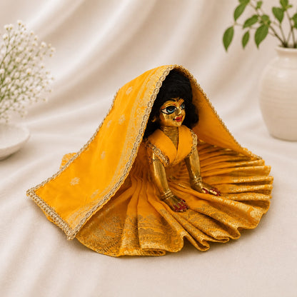Jogan Meera Pick Any Heavy Banarasi Poshak for Radha Ji