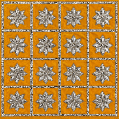 Jogan Meera Velvet Zari Work Pichvai – 1 Meter