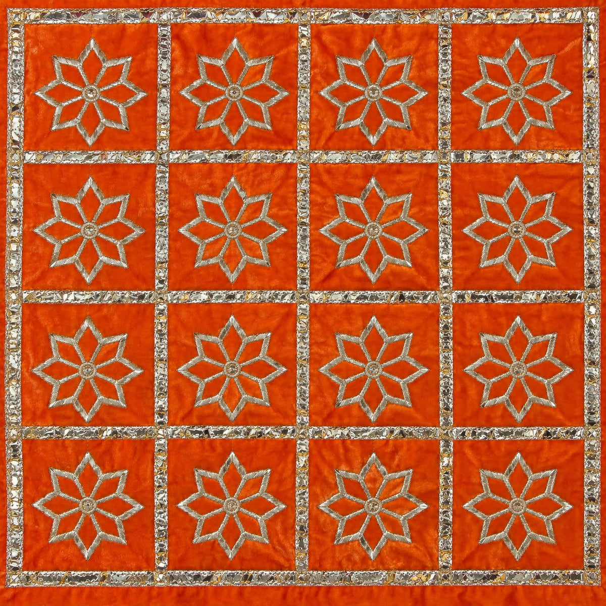 Jogan Meera Velvet Zari Work Pichvai – 1 Meter