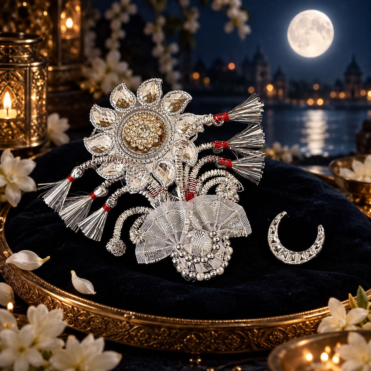Jogan Meera Heavy Sharad Purnima pag Set for Laddu Gopal Ji
