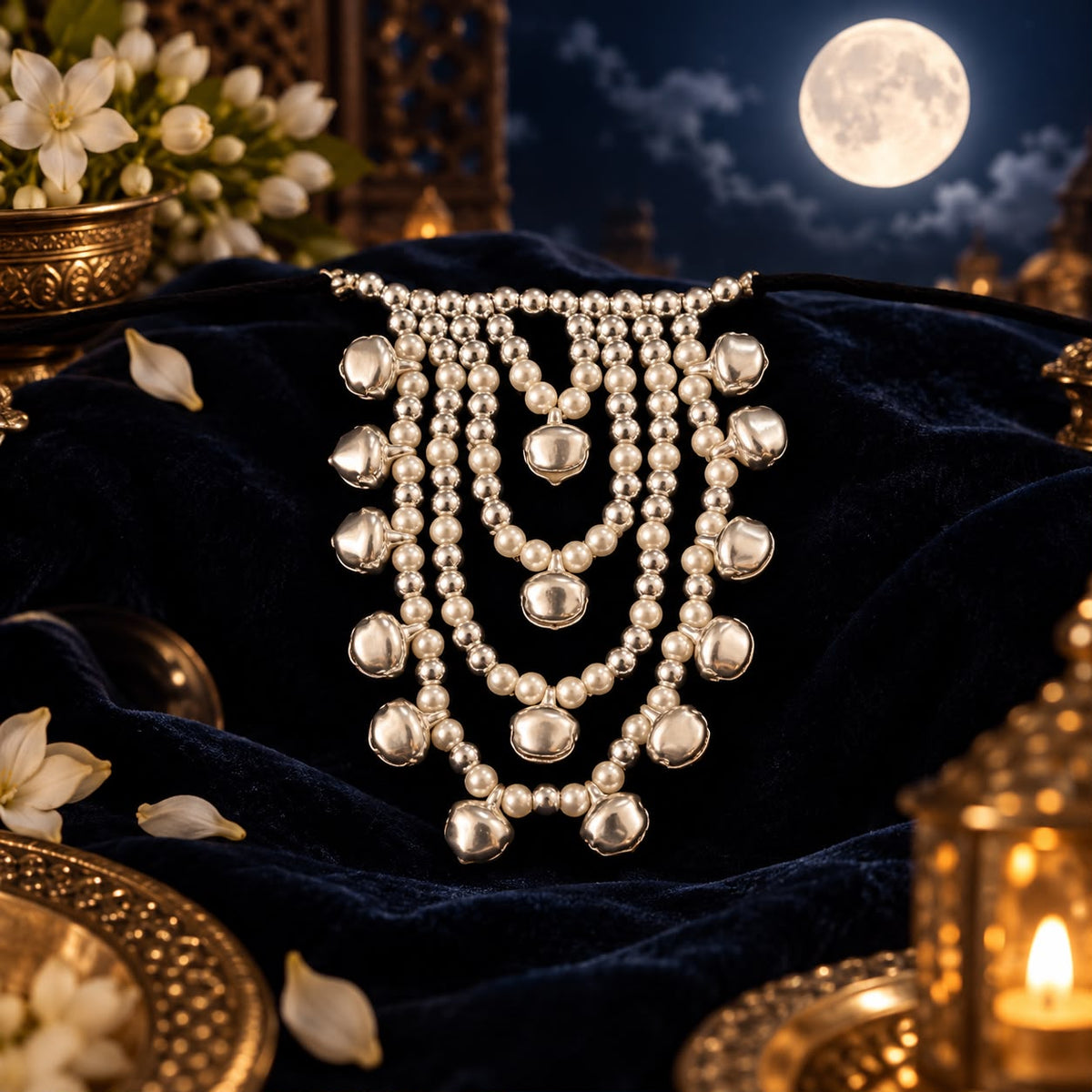 Jogan Meera Sharad Purnima Mala for Laddu Gopal Ji