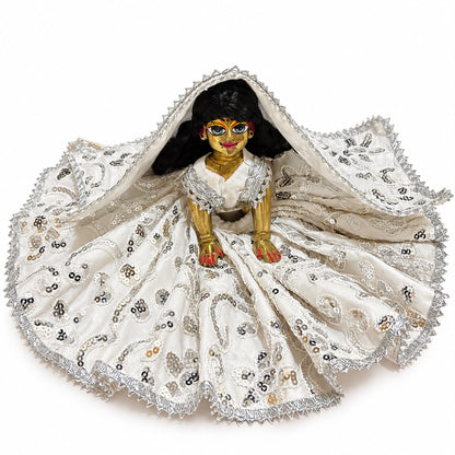 Jogan Meera Sharad Purnima Heavy Poshak for Radha Ji