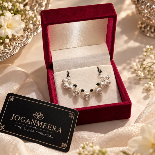 Jogan Meera Pure Silver Shudra Ghantika Kamarband