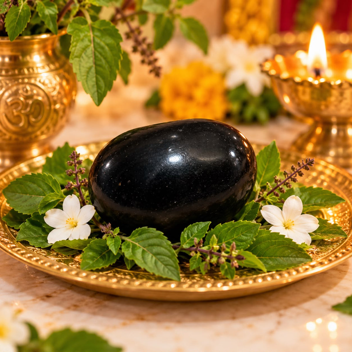 Jogan Meera Shaligram Ji – Sacred Thakur Ji Idol
