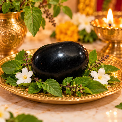 Jogan Meera Shaligram Ji – Sacred Thakur Ji Idol