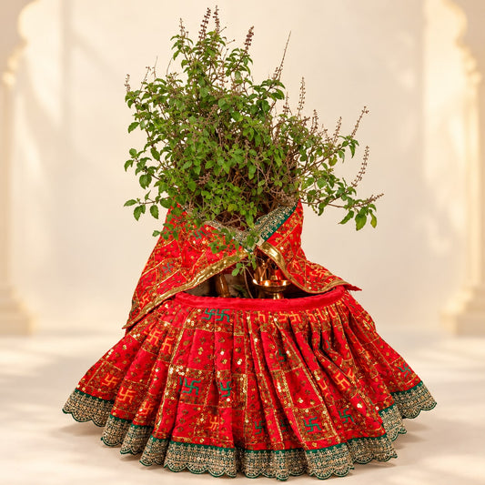 Jogan Meera Tulsi Ji Heavy Poshak with Chunni