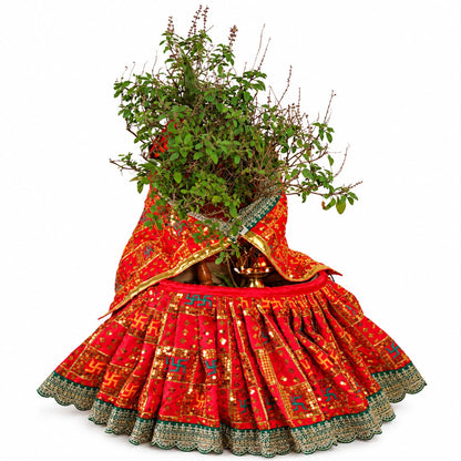 Jogan Meera Tulsi Ji Heavy Poshak with Chunni
