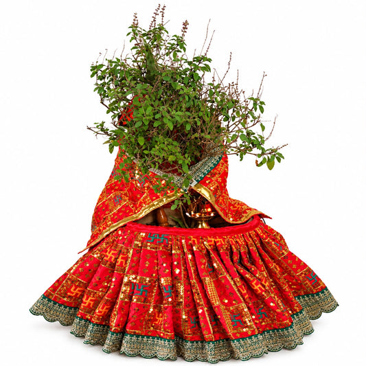 Jogan Meera Tulsi Ji Heavy Poshak with Chunni
