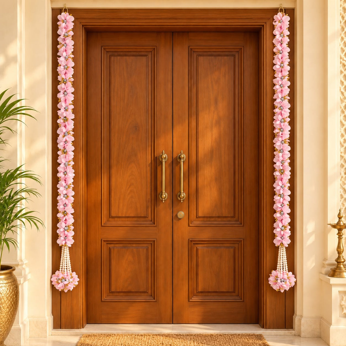 Jogan Meera Diwali Special Floral Toran Latkan Pair – 45 Inch