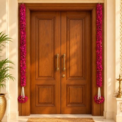 Jogan Meera Diwali Special Floral Toran Latkan Pair – 45 Inch