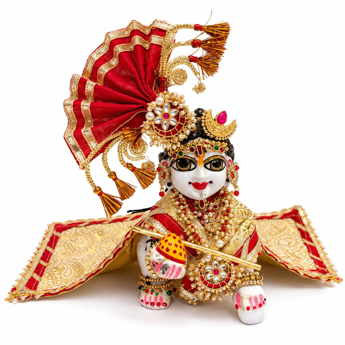 Jogan Meera Heavy Diwali Shringar Set for Laddu Gopal Ji
