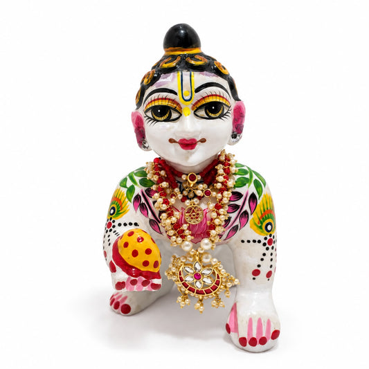 Jogan Meera Diwali Semi-Precious Heavy AD Mala
