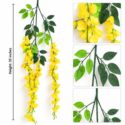 Jogan Meera Diwali Special Floral Decoration Hanging Single – 35 Inch