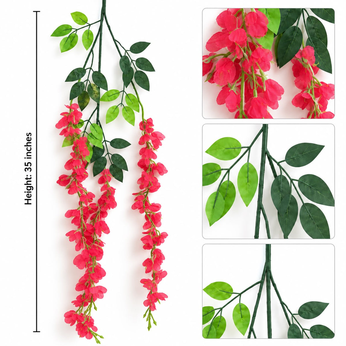 Jogan Meera Diwali Special Floral Decoration Hanging Single – 35 Inch