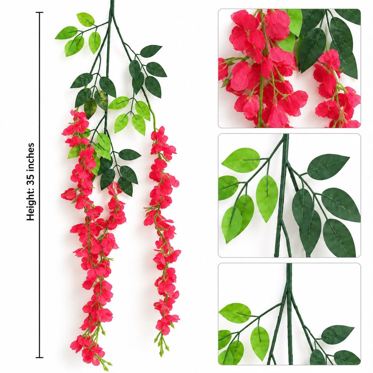 Jogan Meera Diwali Special Floral Decoration Hanging Single – 35 Inch