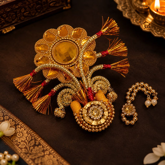 Jogan Meera Heavy Diwali pag Set for Laddu Gopal Ji