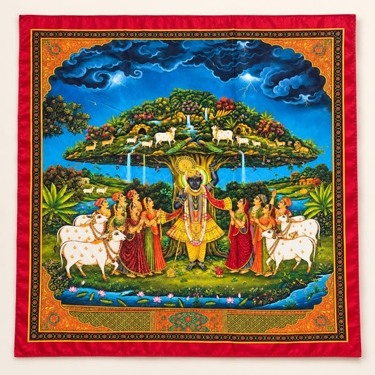 Jogan Meera Goverdhan Pichvai – 1 x 1 Metre