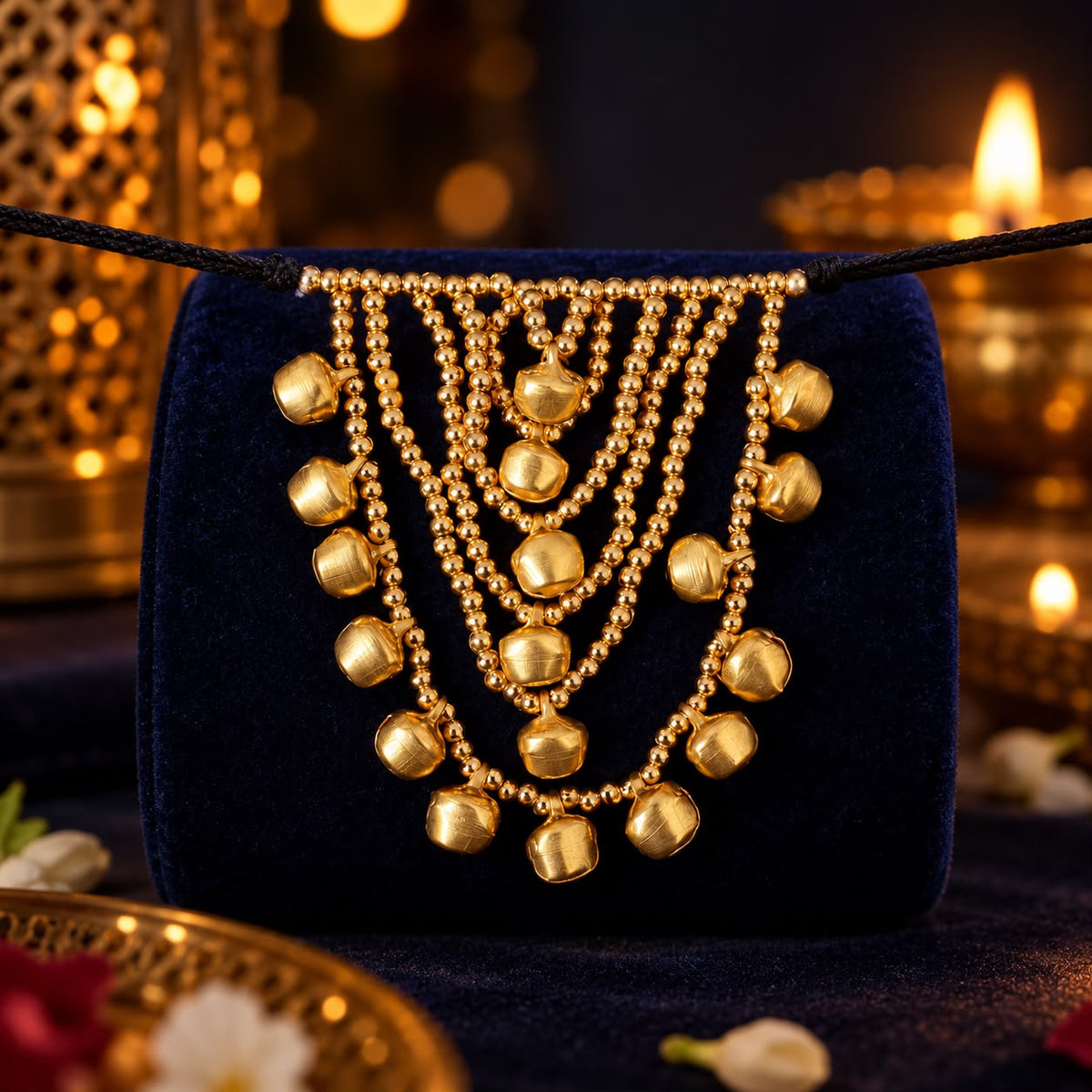 Jogan Meera Diwali Mala for Laddu Gopal Ji