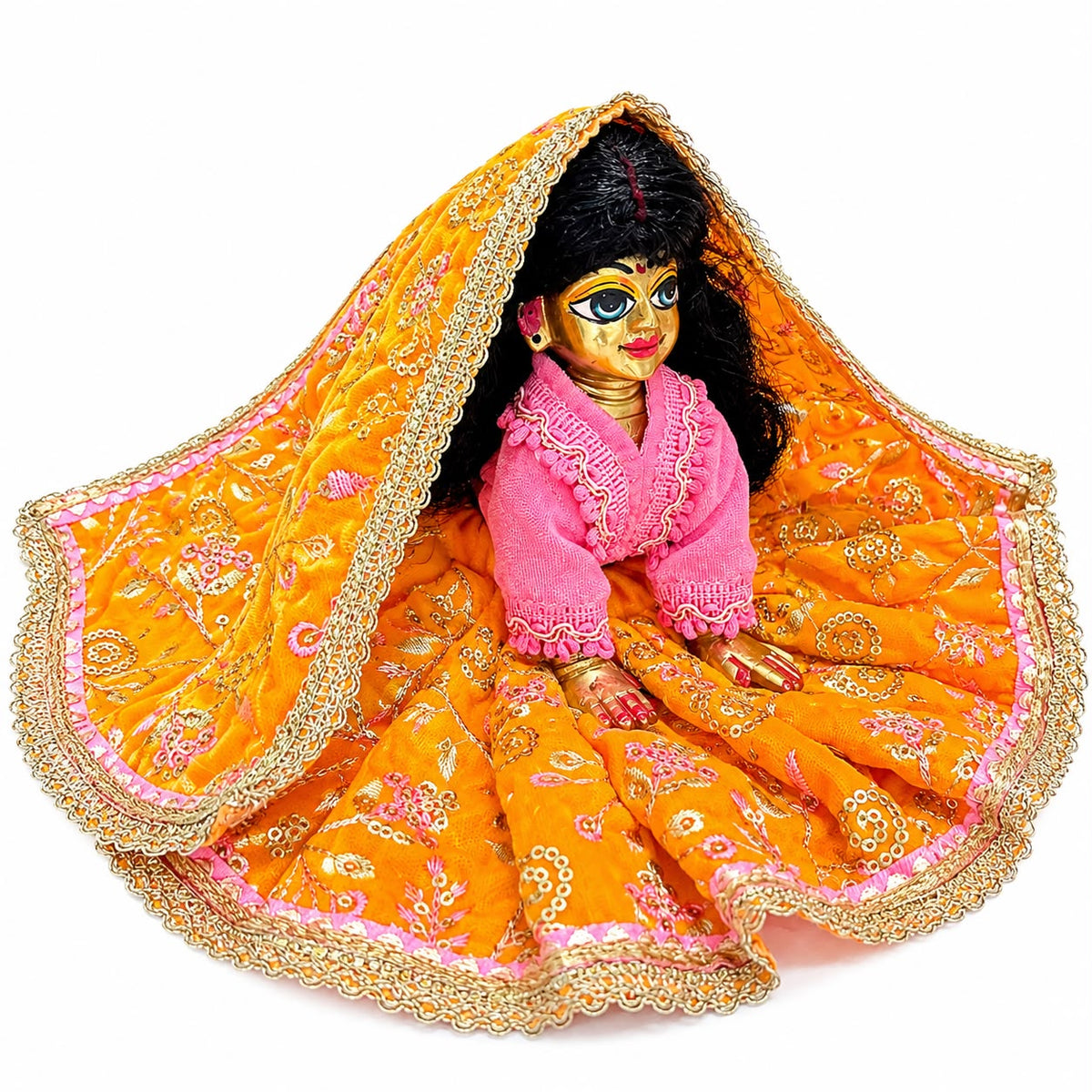 Jogan Meera Pick Any Heavy Winter Poshak for Radha Rani ji