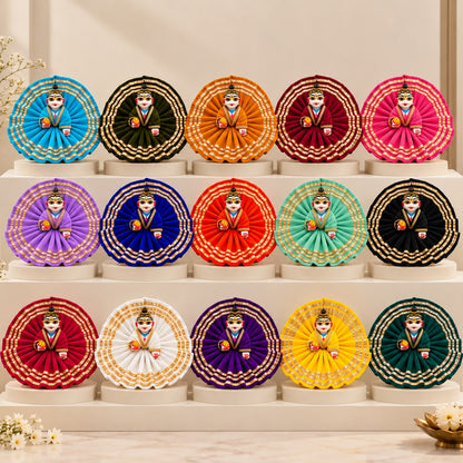 Jogan Meera Pick Any Daily Winter Velvet Poshak With Blouse for Laddu Gopal ji
