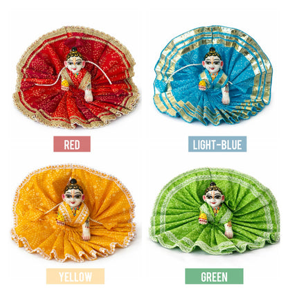 Pick Any Bandhni Poshak for Laddu Gopal – 1, 3 or 5 Combo
