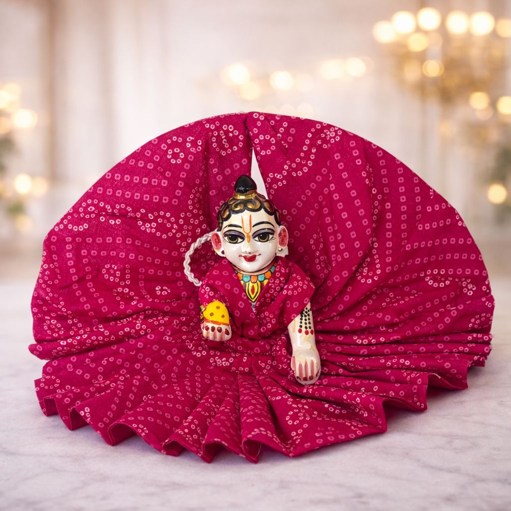 Pick Any Bandhni Poshak for Laddu Gopal – 1, 3 or 5 Combo