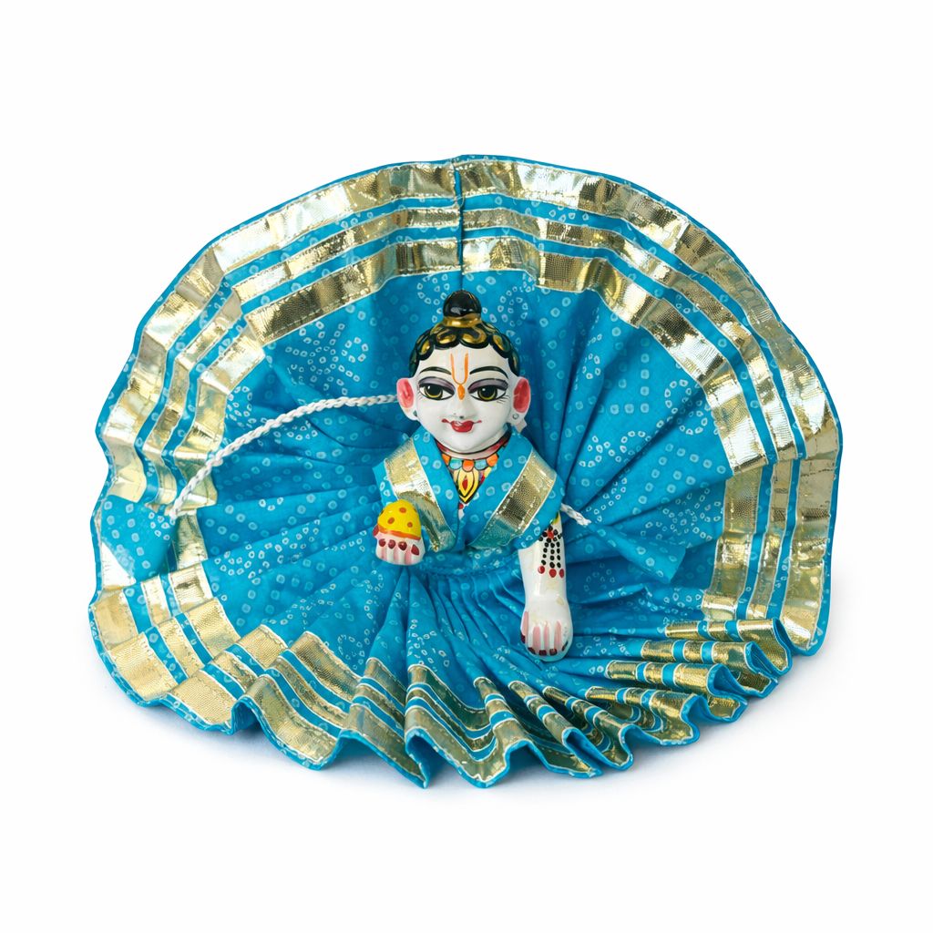 Pick Any Bandhni Poshak for Laddu Gopal – 1, 3 or 5 Combo