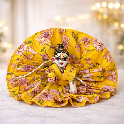 Pick Any Cotton Print Poshak for Laddu Gopal – 1, 3 or 5 Combo