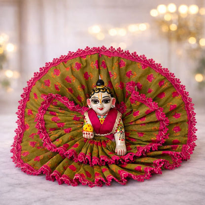Pick Any Cotton Print Poshak for Laddu Gopal – 1, 3 or 5 Combo