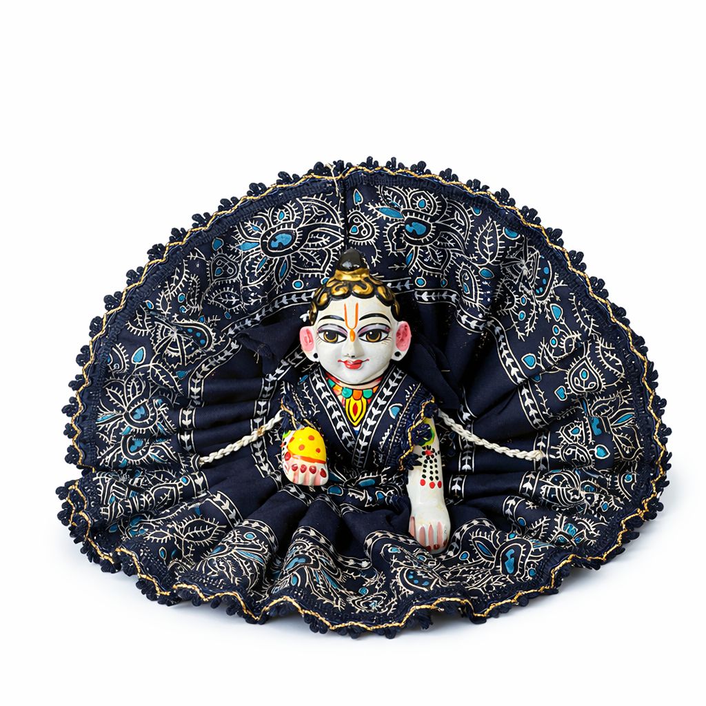 Pick Any Cotton Print Poshak for Laddu Gopal – 1, 3 or 5 Combo