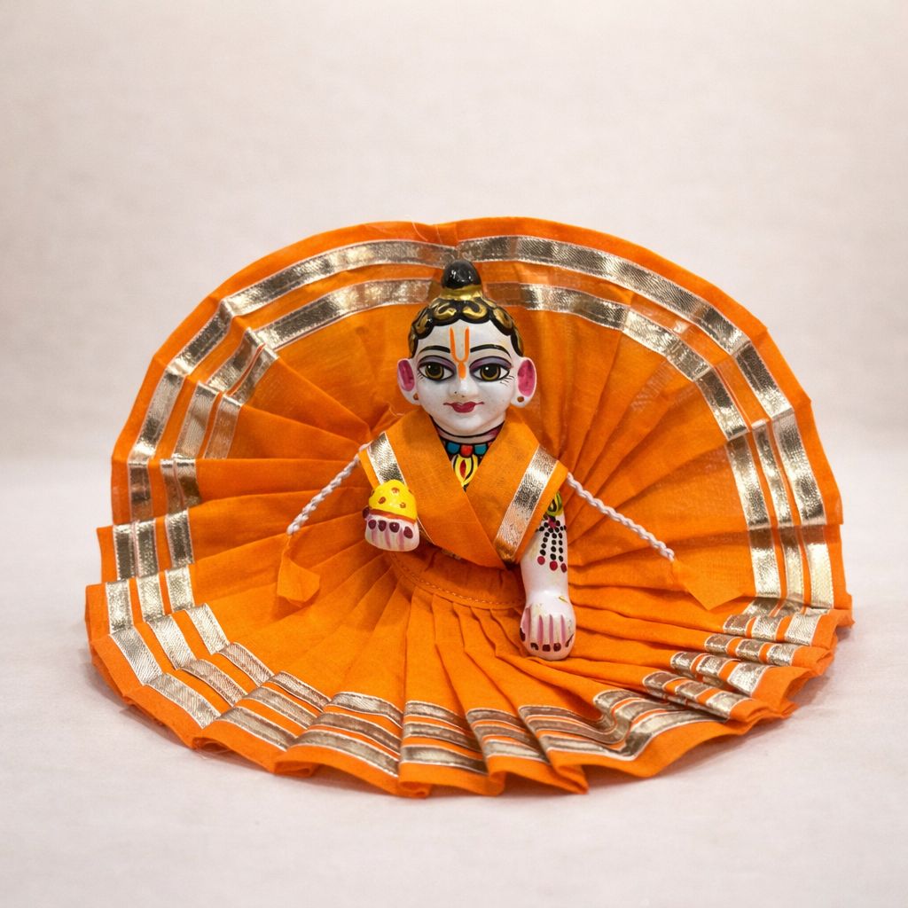 Pick Any Daily Cotton Poshak for Laddu Gopal – 1, 3 or 5 Combo