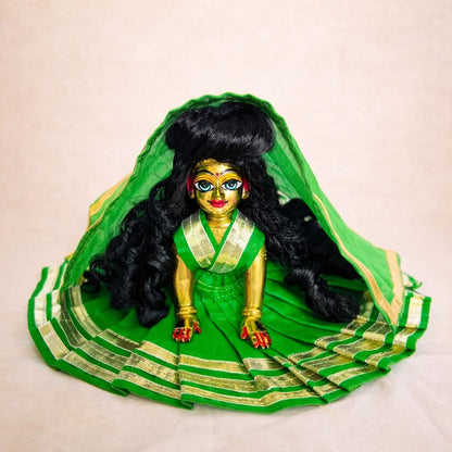 Pick Any Daily Cotton Poshak for Radha Rani – 1, 3 or 5 Combo
