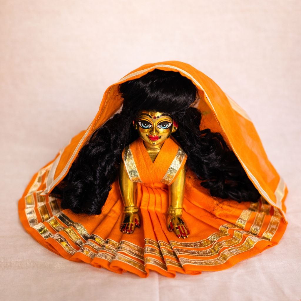 Pick Any Daily Cotton Poshak for Radha Rani – 1, 3 or 5 Combo