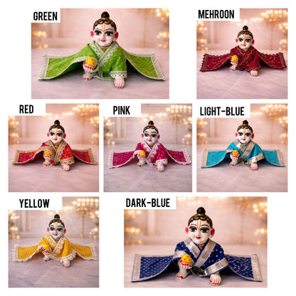 Pick Any Bandhni chira vastra for lalan ju – 1, 3 or 5 Combo