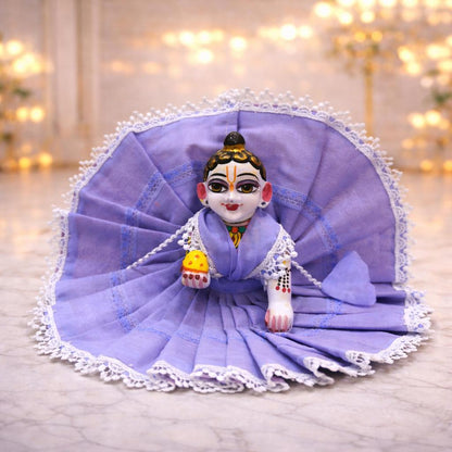 Jogan Meera Pick Any Soft Mulmul Poshak Combo (1, 3 or 5) for Laddu Gopal Ji