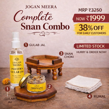 Jogan Meera Snan Seva Combo Set for Thakurji
