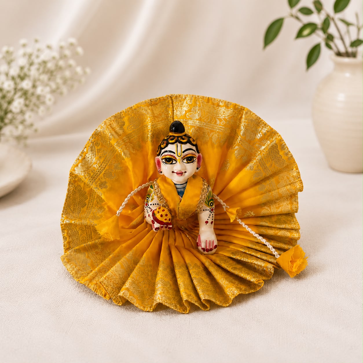 Jogan Meera Pick Any Heavy Banarasi Poshak for Laddu Gopal Ji
