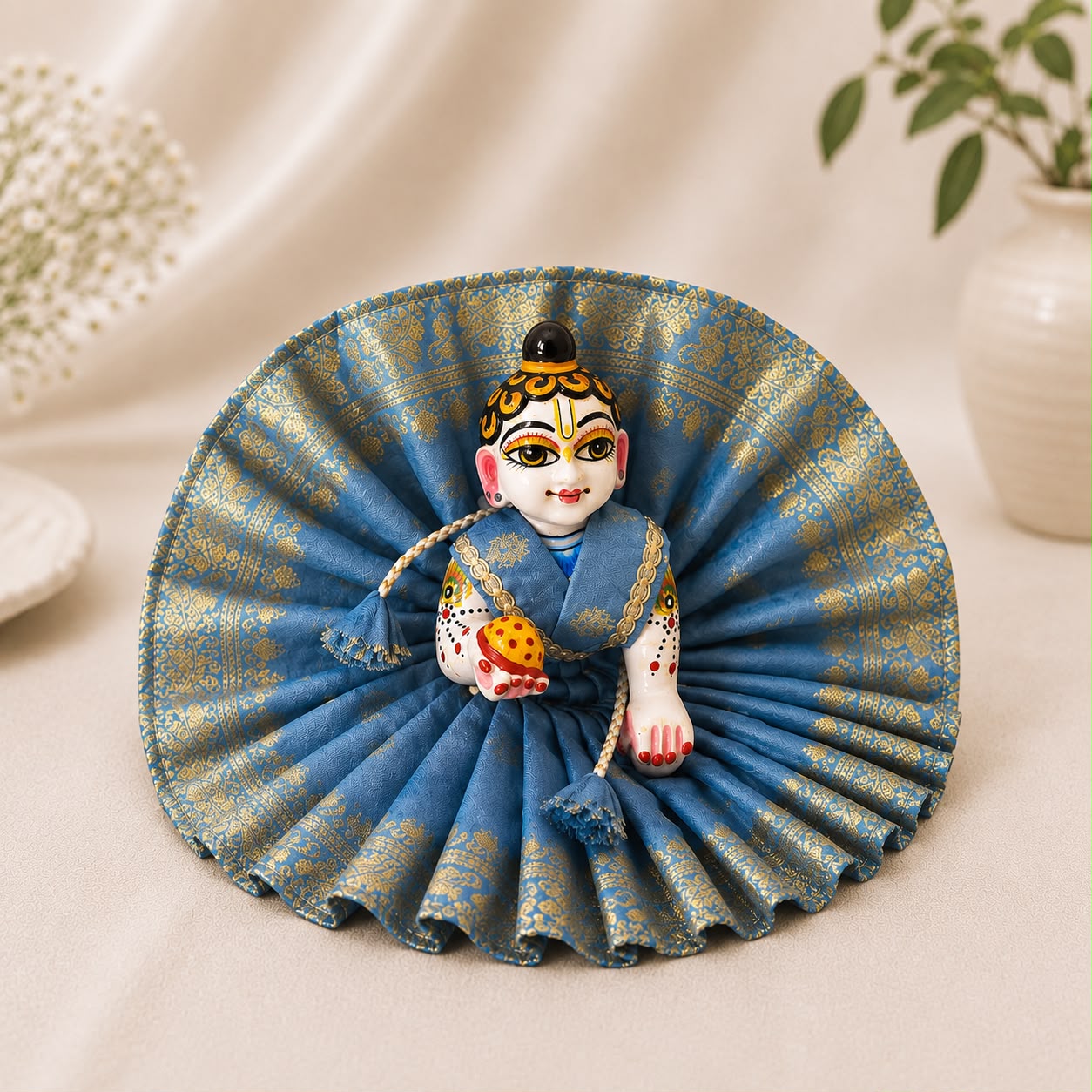 Jogan Meera Pick Any Heavy Banarasi Poshak for Laddu Gopal Ji
