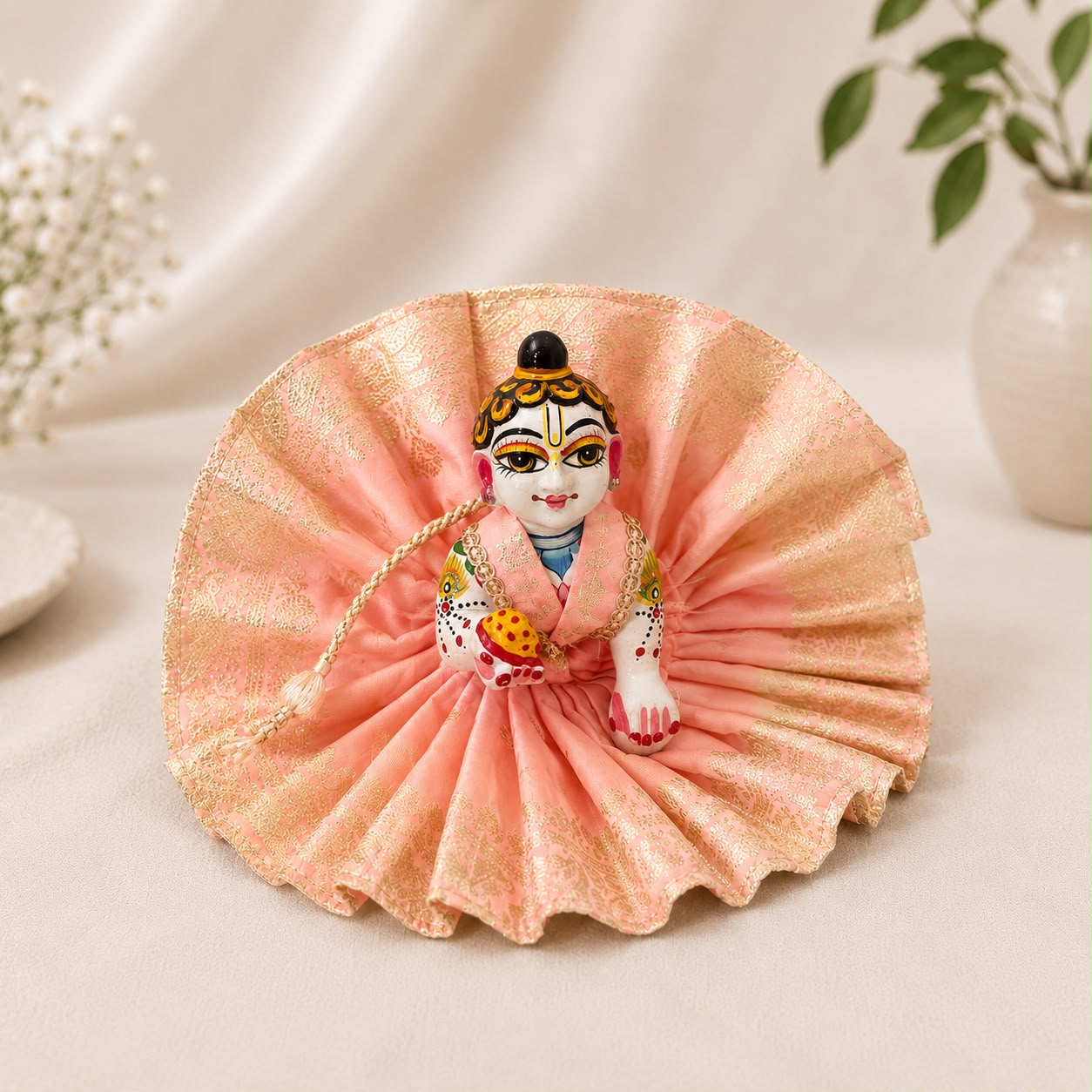 Jogan Meera Pick Any Heavy Banarasi Poshak for Laddu Gopal Ji