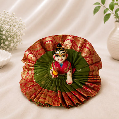 Jogan Meera Pick Any Heavy Double Banarasi Poshak for Laddu gopal ji