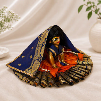 Jogan Meera Pick Any Heavy Double Banarasi Poshak for Radha ji