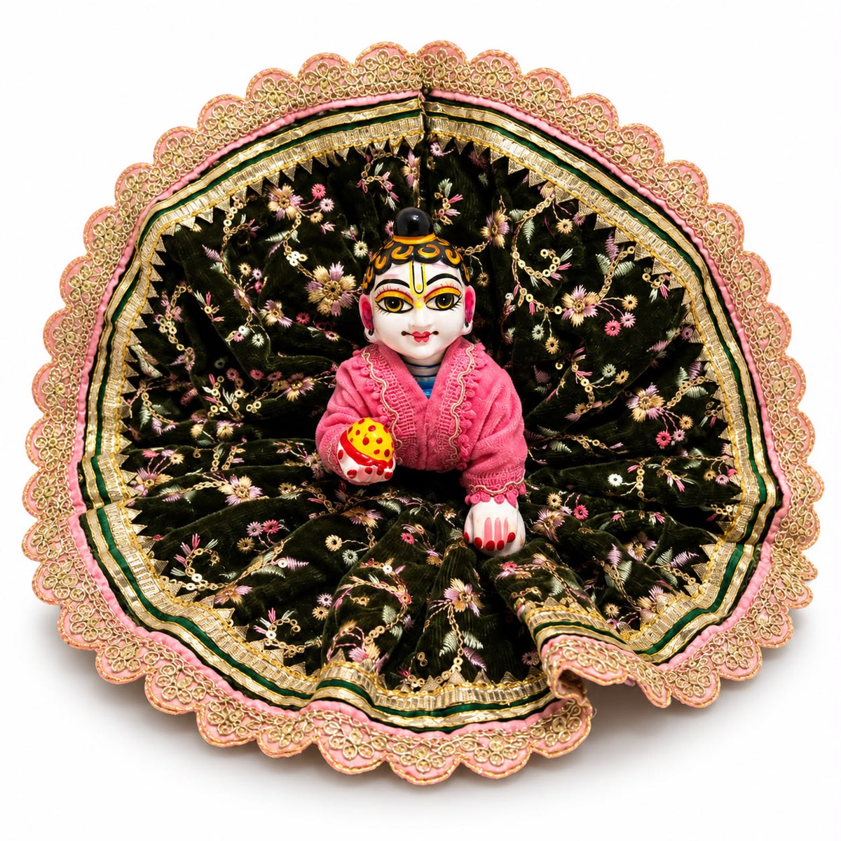 Jogan Meera Pick Any Heavy Winter Poshak for Laddu gopal ji
