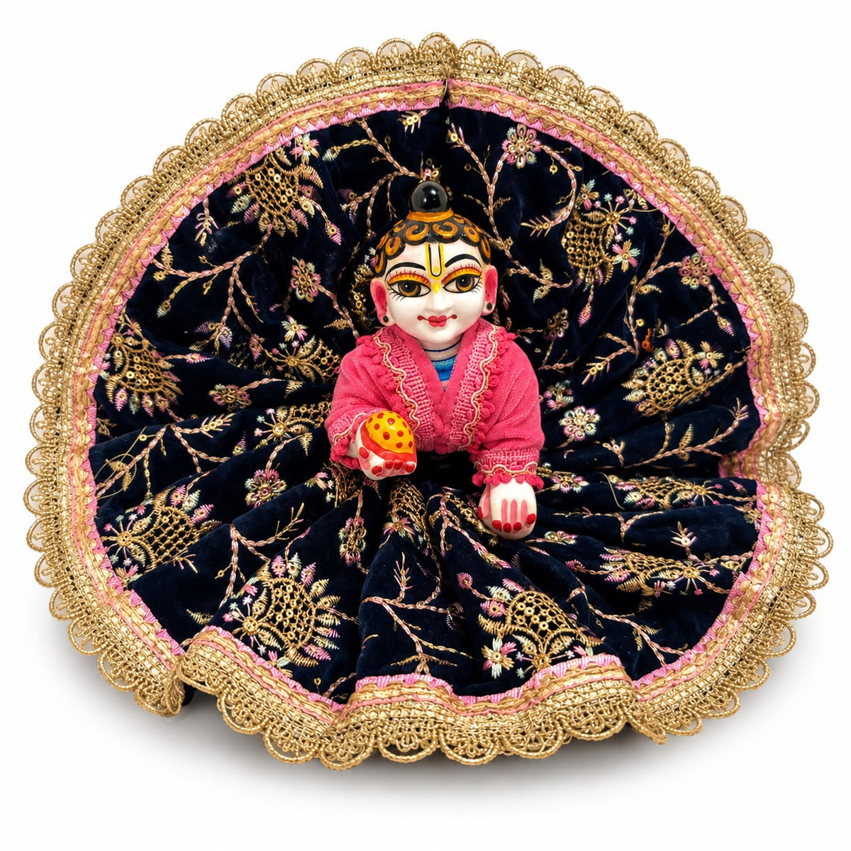 Jogan Meera Pick Any Heavy Winter Poshak for Laddu gopal ji
