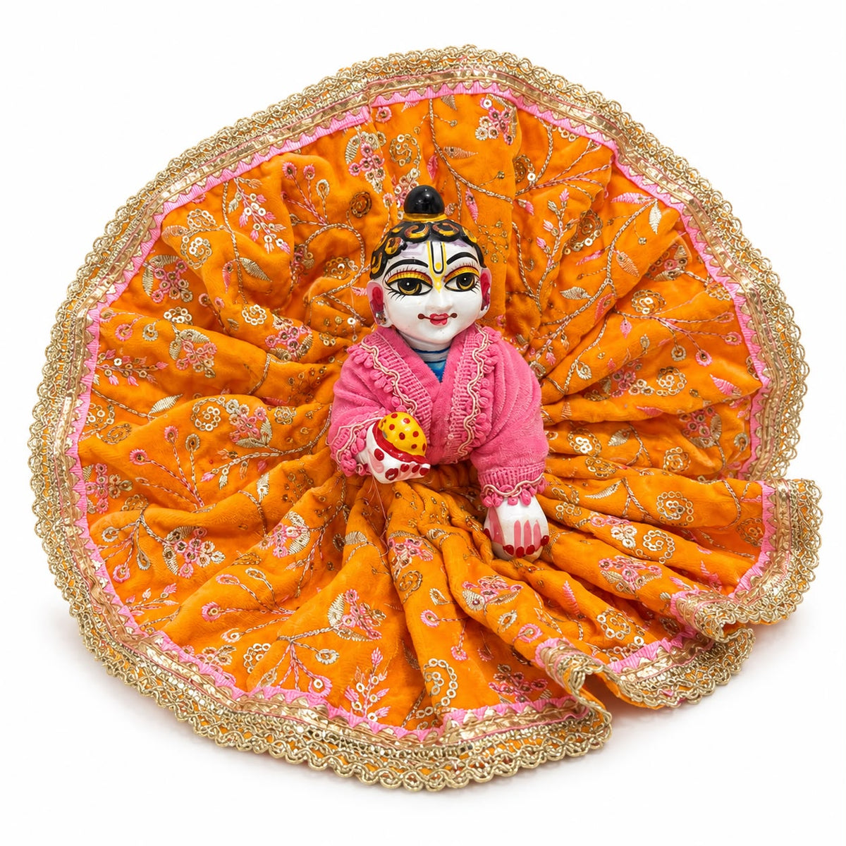 Jogan Meera Pick Any Heavy Winter Poshak for Laddu gopal ji